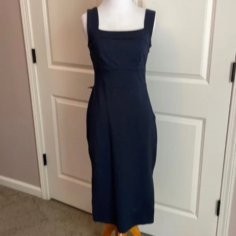 NWT Banana Republic Denim Looking Midi Dress, Sz 2